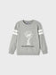 NKMASGER Sweat - Grey Melange