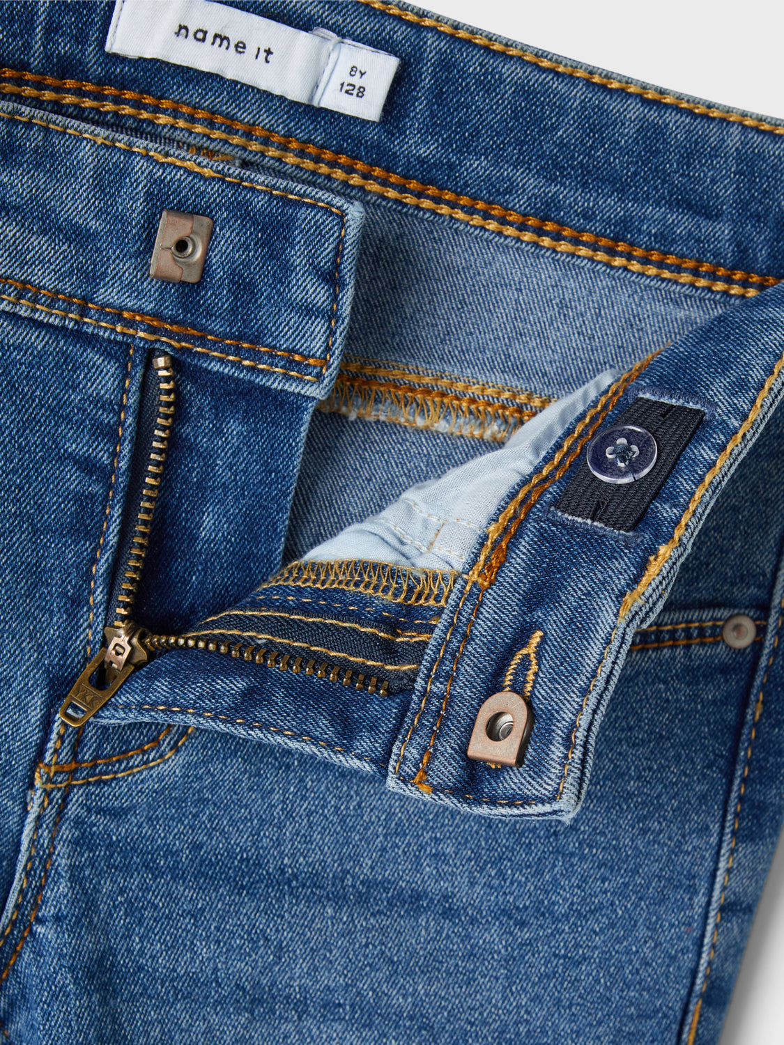 NKFPOLLY Jeans - Medium Blue Denim