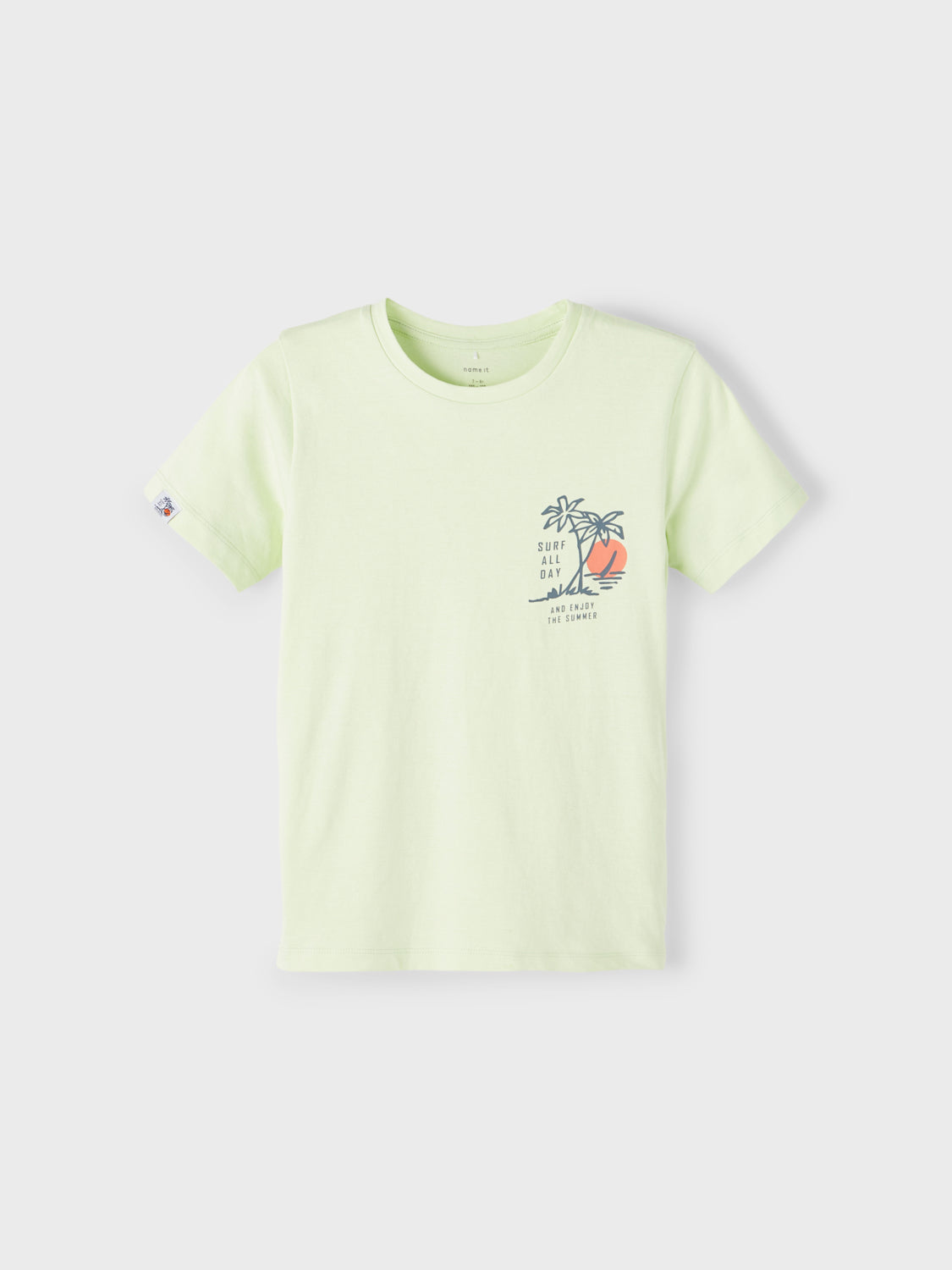 NKMFANDI T-Shirts & Tops - Lime Cream