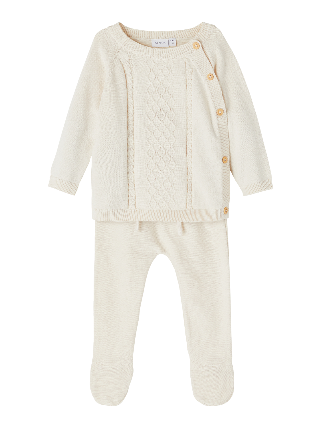 NBFNAFINE Knit - Whitecap Gray