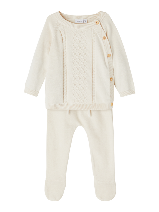 NBFNAFINE Knit - Whitecap Gray