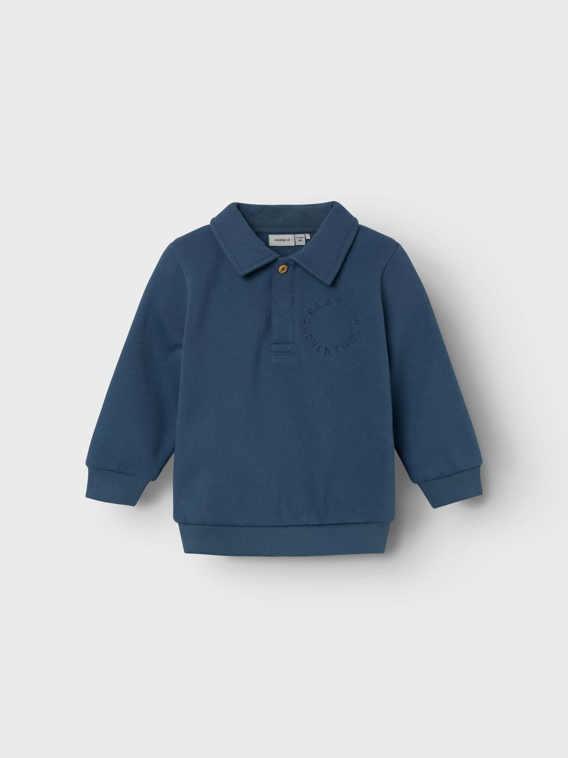 NMMOZZY Sweatshirts - Bluefin