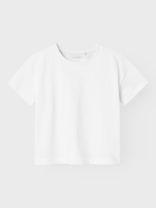 NKFVITA T-Shirts & Tops - Bright White