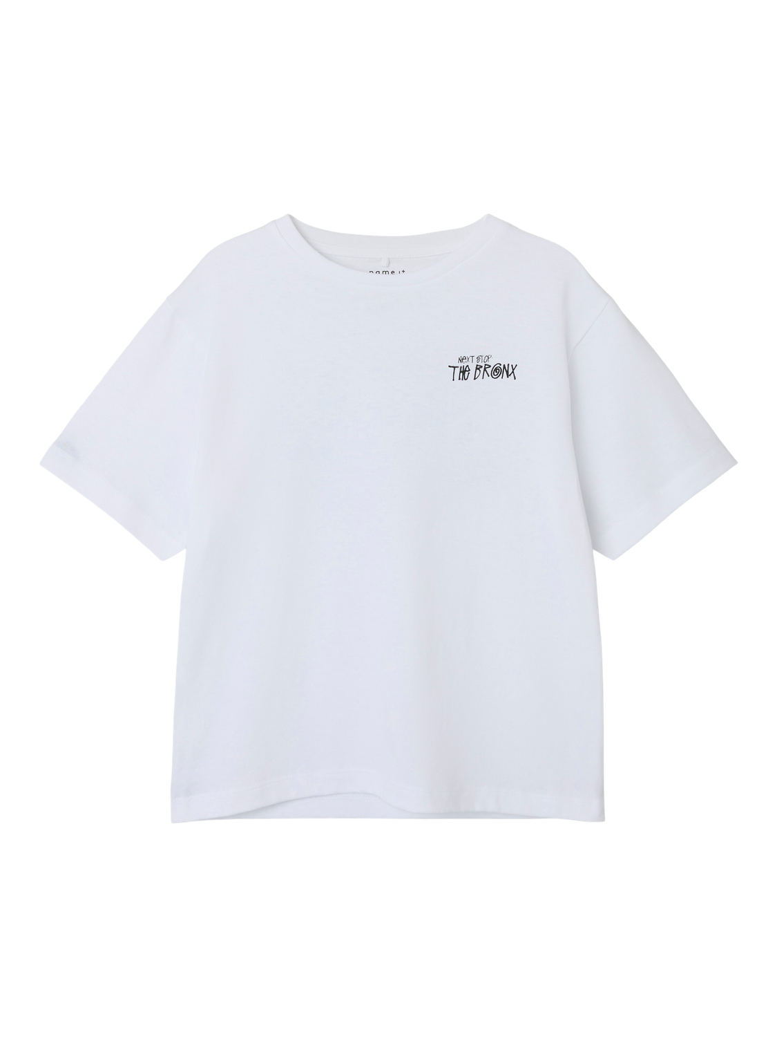 NKMFRAFFITI T-Shirts & Tops - Bright White