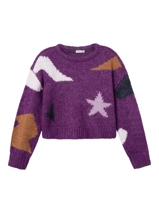 NKFRUDULLE Knit - Grape Juice